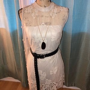 Eve & Maddie Tank Top 2X Cream